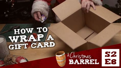 How do you wrap a gift card like a burrito?