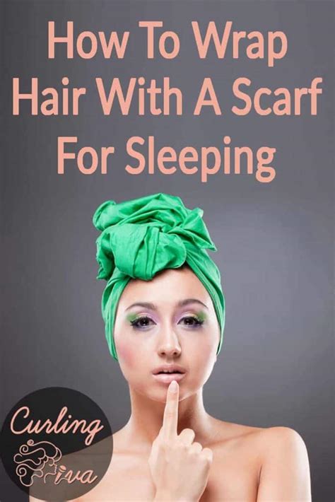 How do you wrap your hair overnight?