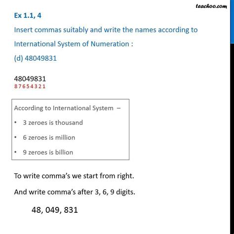 How do you write 48049831 in international system?