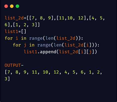 How do you write a 2D array in Python?