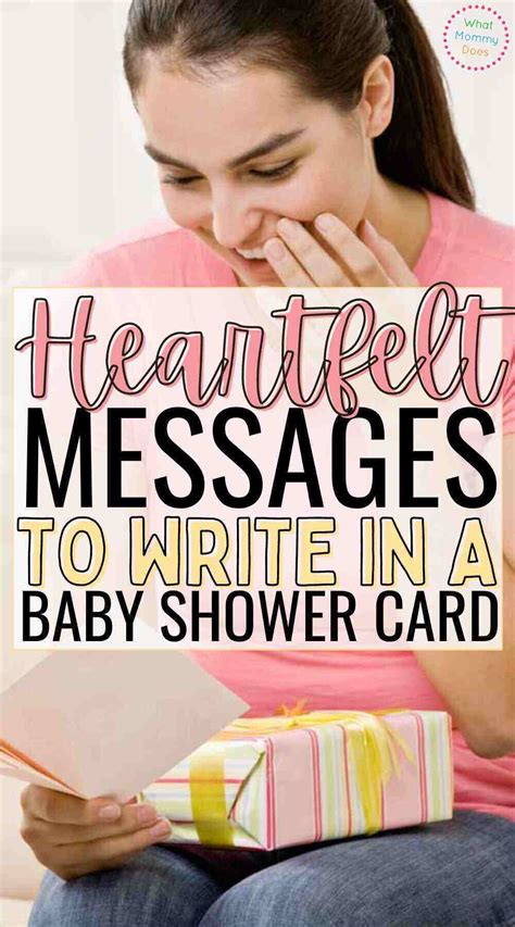 How do you write a letter for a baby shower?