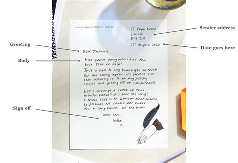 How do you write a sophisticated letter?