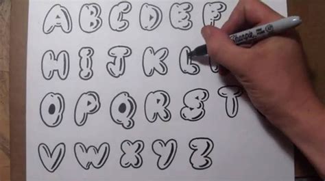How do you write pop in bubble letters?