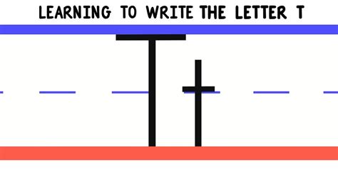 How do you write the letter T in script?