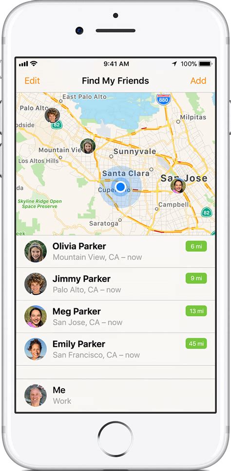 How does Apple Family Sharing location work?
