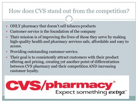 How does CVS stand out from its competitors?