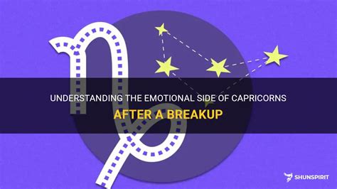 How does Capricorn act after breakup?