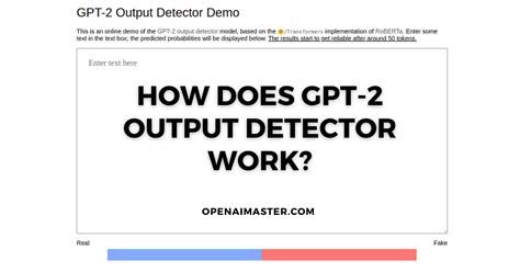 How does GPT detector work?