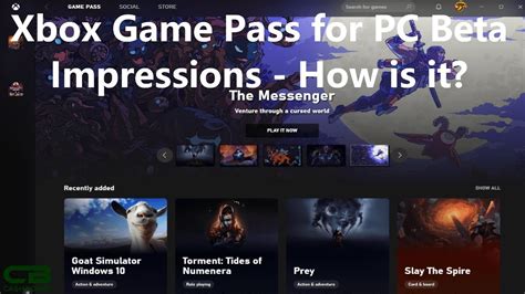 How does Game Pass PC work?