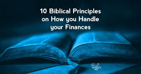 How does God want me to handle my finances?