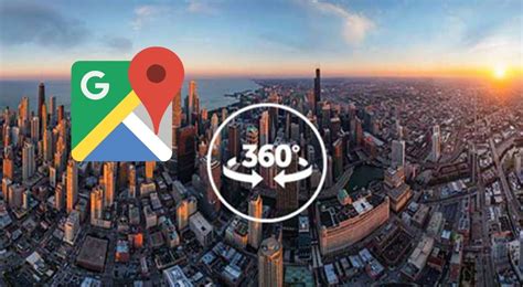 How does Google Maps get 360 view?