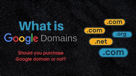 How does Google domain work?