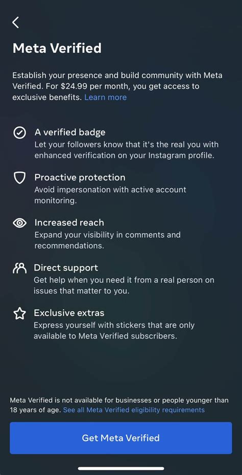 How does Meta verify identity?