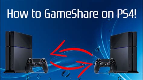 How does PS4 Gameshare work?