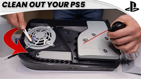 How does Sony recommend cleaning PS5?