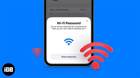 How does Wi-Fi password share work?