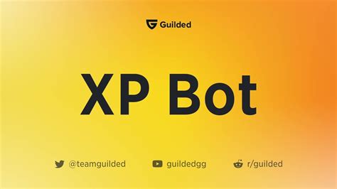 How does XP work in guilded?
