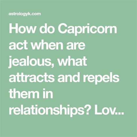 How does a Capricorn act when heartbroken?