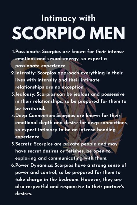 How does a Scorpio man behave in love?