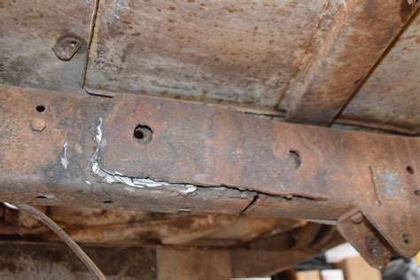 How does a car frame crack?