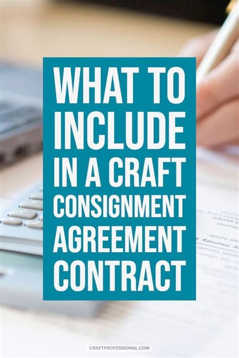 How does a consignment agreement work?