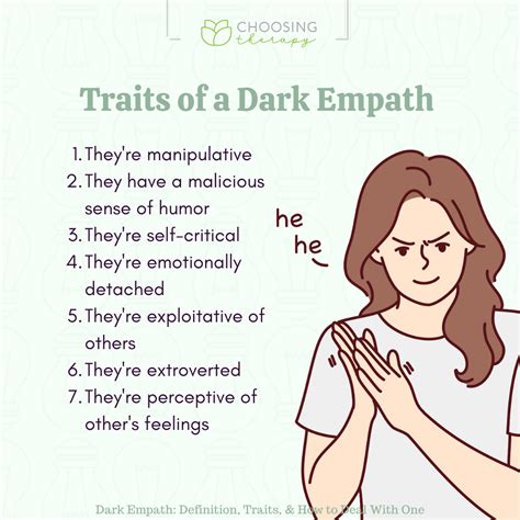How does a dark empath behave?