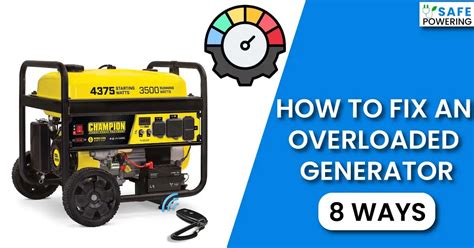 How does a generator get overloaded?