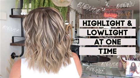 How does a hairdresser do lowlights?