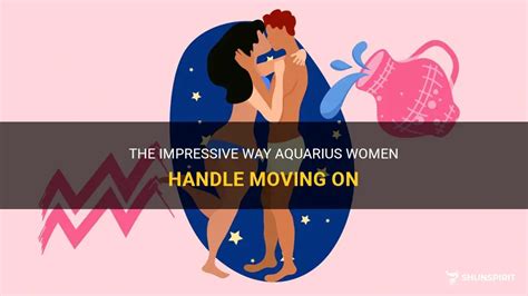 How does an Aquarius woman handle a breakup?