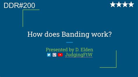 How does banding work?