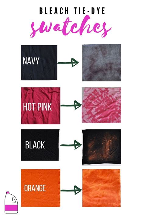 How does bleach affect color?