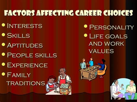 How does childhood affect career choices?