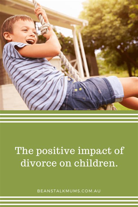 How does divorce affect children positively?
