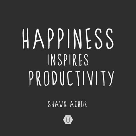 How does happiness inspire us to be more productive?