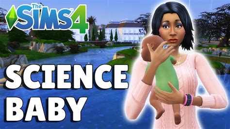 How does having a science baby work Sims 4?