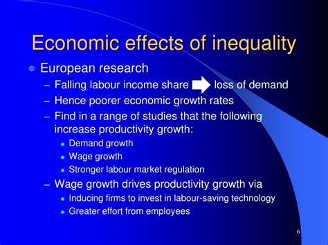 How does inequality affect the economy?