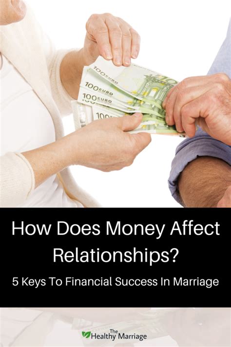 How does money affect relationships?