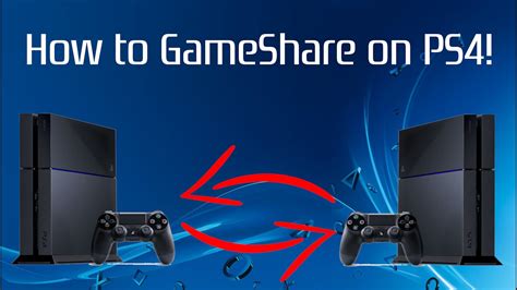 How does ps4 Gameshare work?