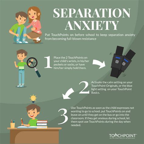 How does separation anxiety affect a child's development?