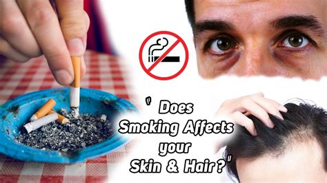 How does smoking affect your hair?