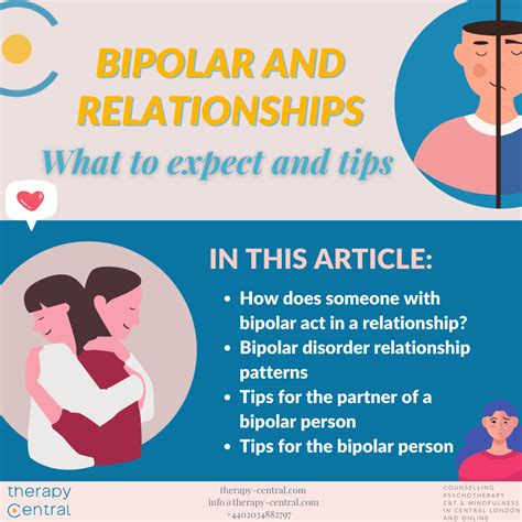 How does someone with bipolar act in a relationship?