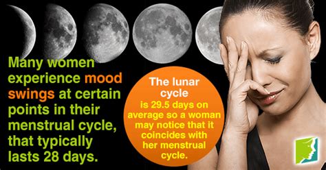 How does the moon affect females?