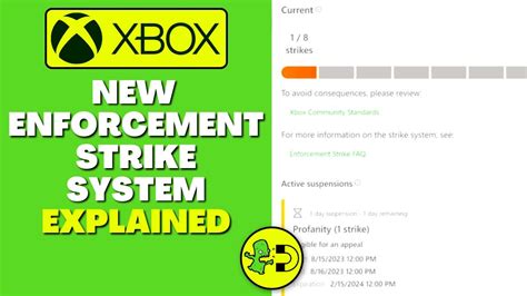 How does the strike system work on Xbox?