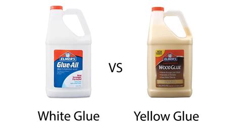 How does yellow glue work?