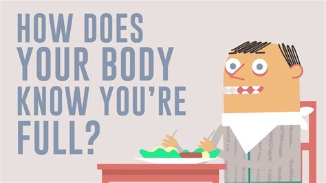 How does your body know you're full?