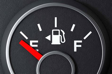 How does your car act when it runs out of gas?