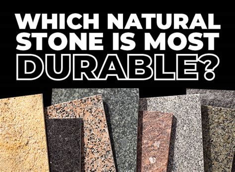 How durable is natural stone?