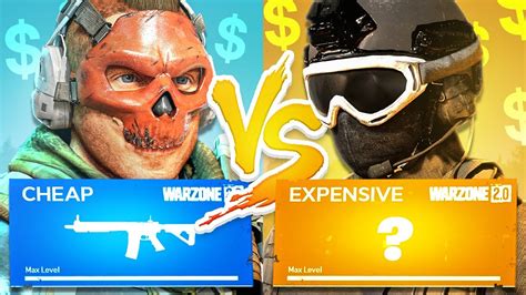 How expensive is Warzone?