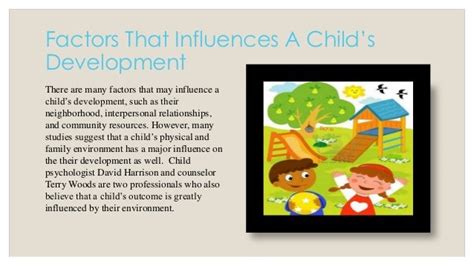 How familial relationships and environment affect children's development?