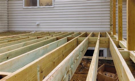 How far can 2x8 joists typically span?